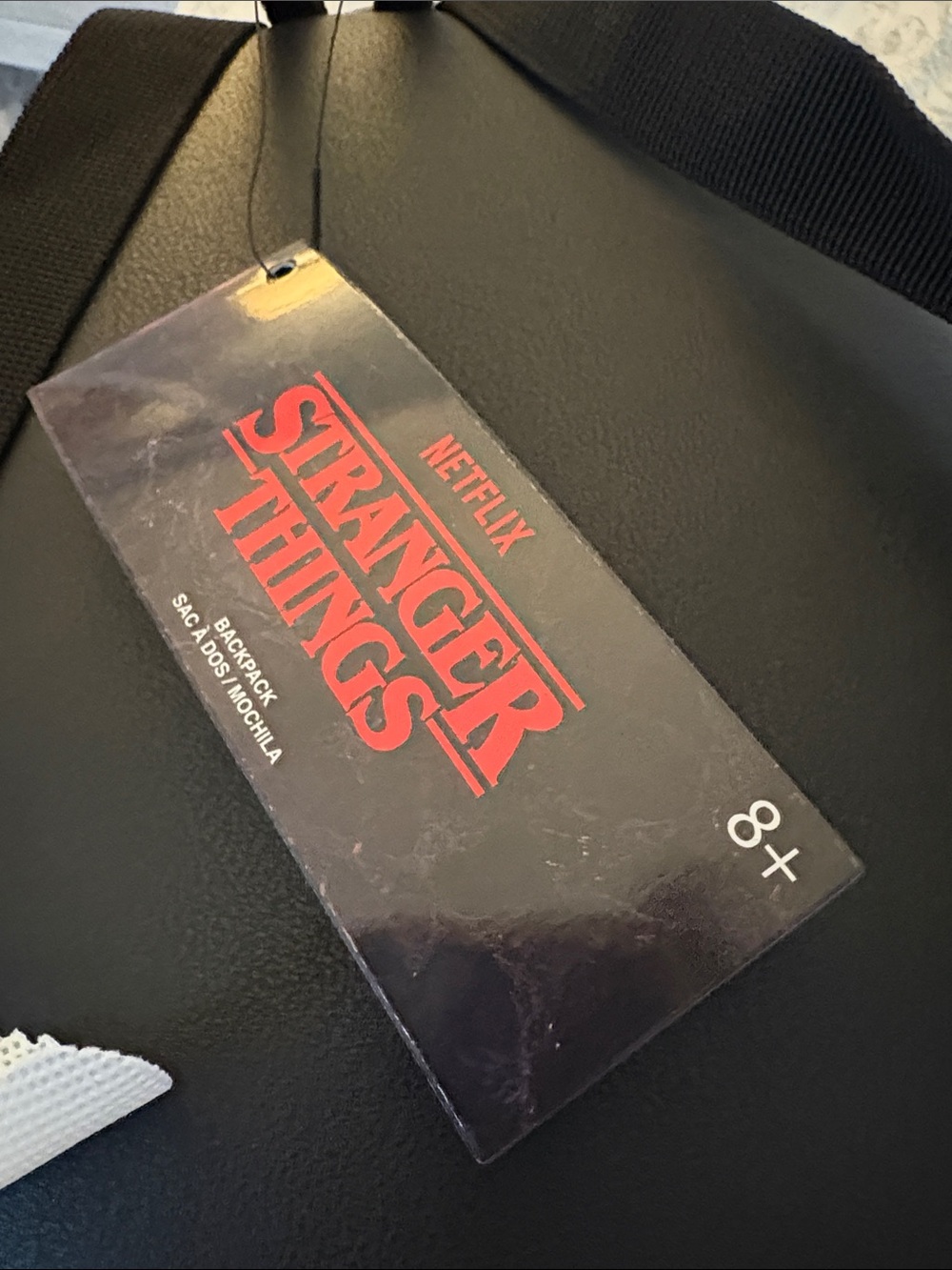 Stranger Things Black Mini Backpack - Picture 4 of 4
